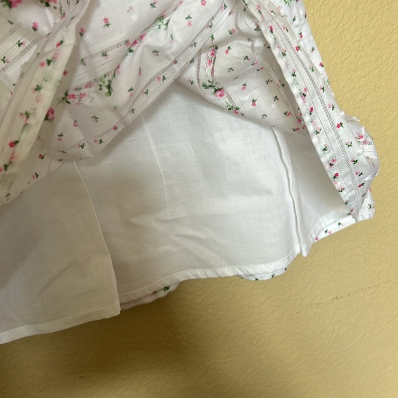 Janie and Jack | FLORAL SWISS DOT DRESS - Picture 8 of 11